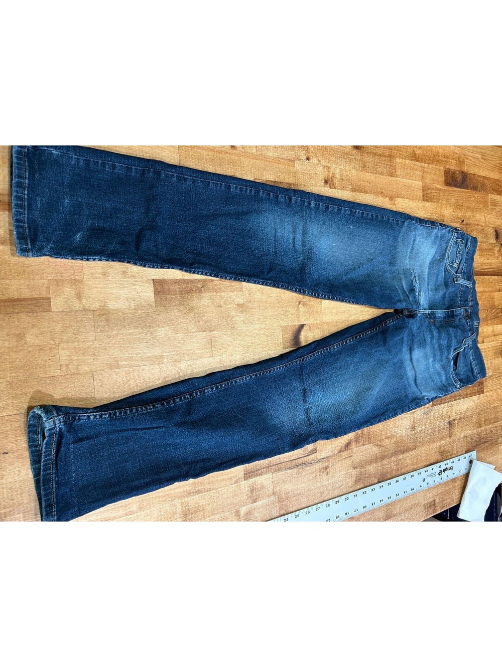 George Slim Fit Dark Blue Denim Jeans Mens  Size 34x32
